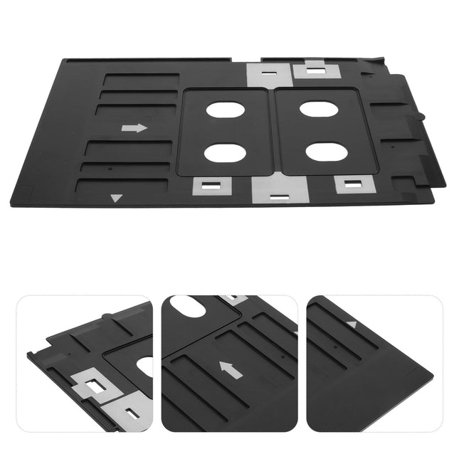 SWETRACE Reusable Card Printer Tray Black 1Pcs 9.6X5.9X0.04In V1189-LWWAL-20260327-03488