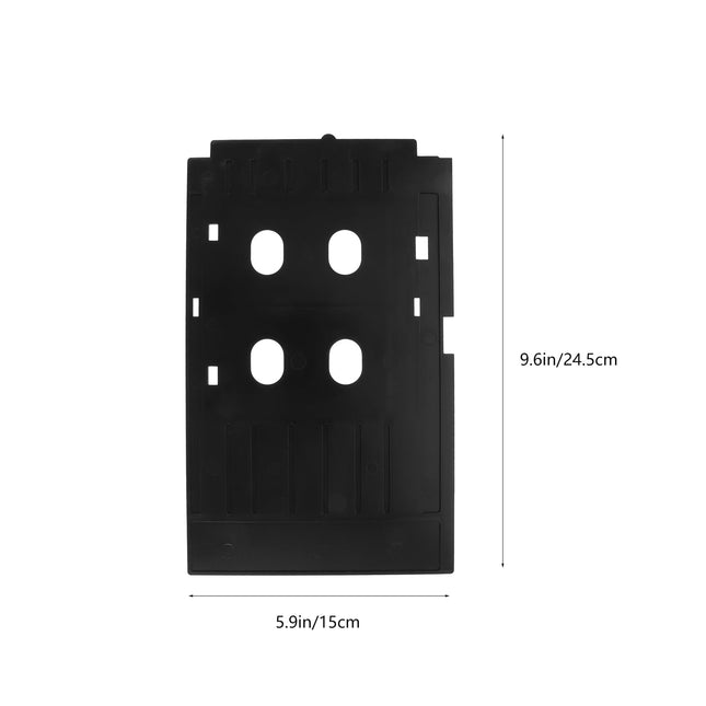 SWETRACE Reusable Card Printer Tray Black 1Pcs 9.6X5.9X0.04In – product detail