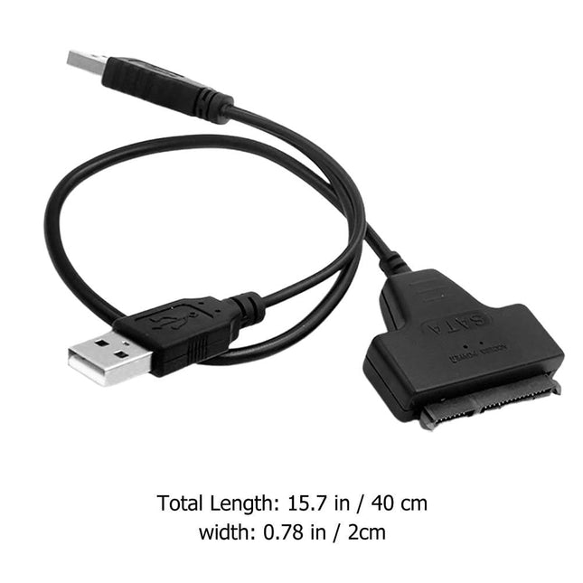SWETRACE USB Data Cable to USB Easy Drive Cable Black 1Pack – product detail