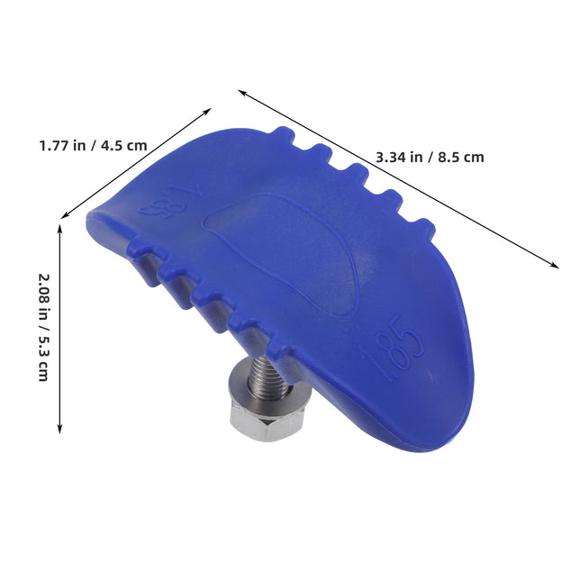 SWETRACE Motorcycle Wheel Locks Anti Theft Rim Lock Blue 1Set 1.85 Inch Plastic – product detail