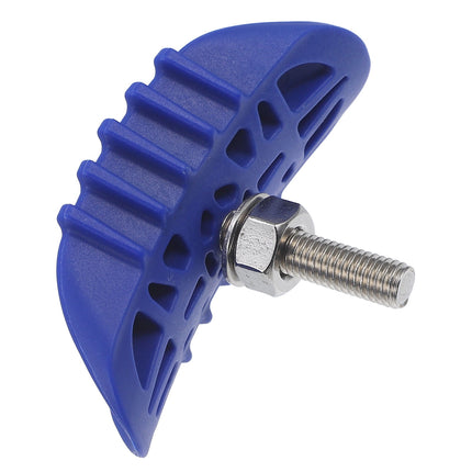 SWETRACE Motorcycle Wheel Locks Anti Theft Rim Lock Blue 1Set 1.85 Inch Plastic