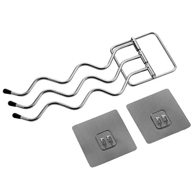 SWETRACE Small Towel Holder Iron Towel Rack Silver 1Pack Bathroom Accessories V1189-LWWAL-20260327-03561