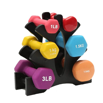 Masteelf 1Pc Dumbbell Bracket Practical Dumbbell Display Rack Dumbbell Storage Stand