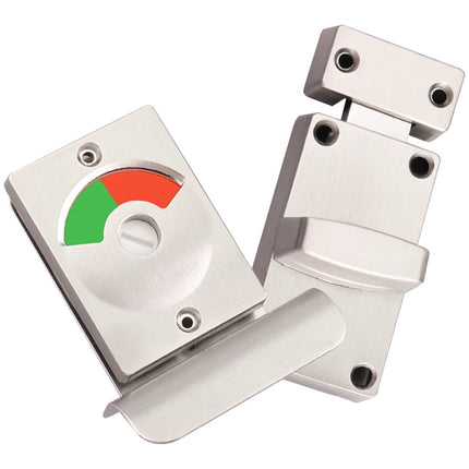 SWETRACE Restroom Stall Door Lock with Indicator 1 Set for Bathrooms and Public Restrooms