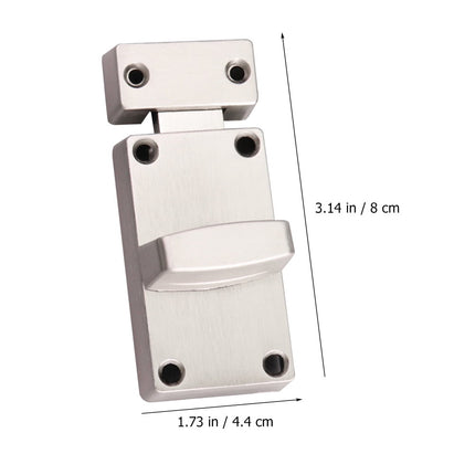 SWETRACE Restroom Stall Door Lock with Indicator 1 Set for Bathrooms and Public Restrooms
