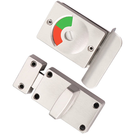 SWETRACE Restroom Stall Door Lock with Indicator 1 Set for Bathrooms and Public Restrooms