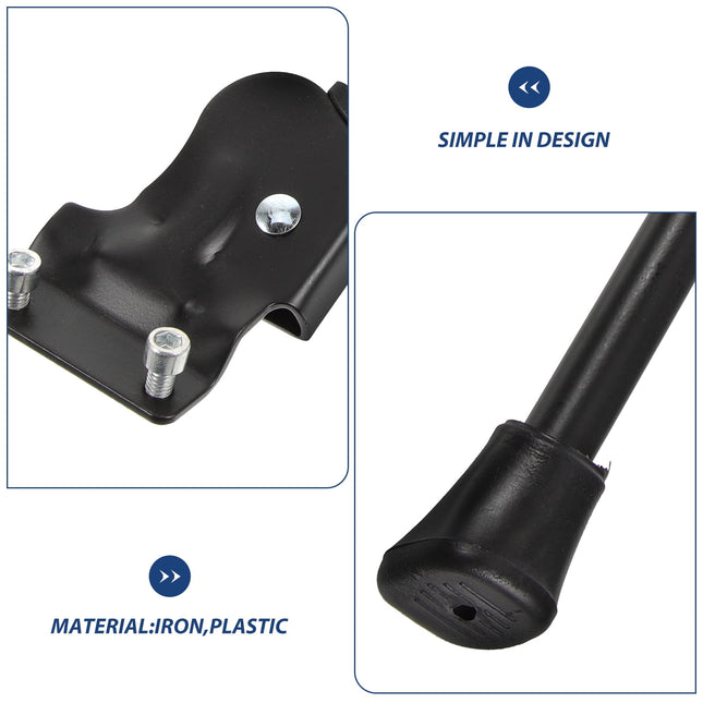 SWETRACE Bicycle Kickstands 1Pcs Stable Support and Quick Release for Mountain and Road Bikes in Black – product detail