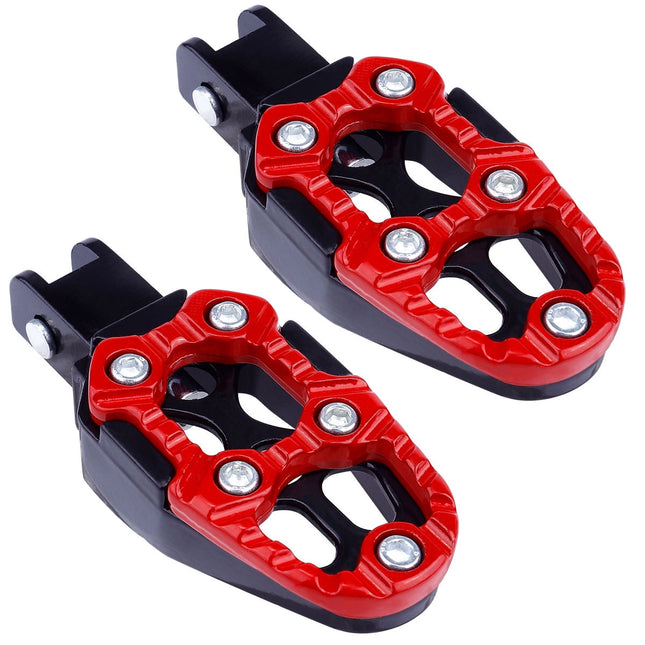 SWETRACE Aluminum Alloy Pedal Red 1 Pair V1189-LWWAL-20260327-03663