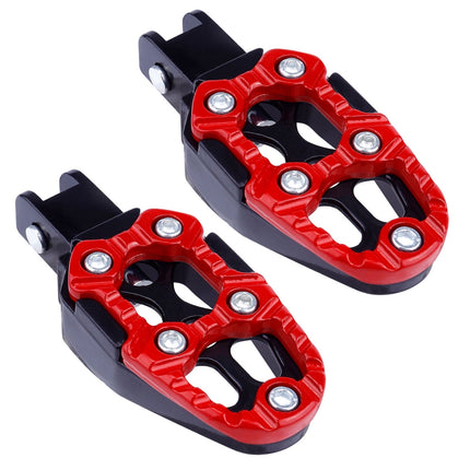 SWETRACE Aluminum Alloy Pedal Red 1 Pair