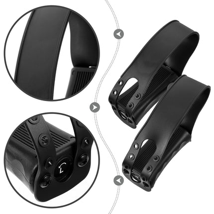 SWETRACE 1 Pair Mini Design Exercise Bike Pedals with Straps for Adult Athletes