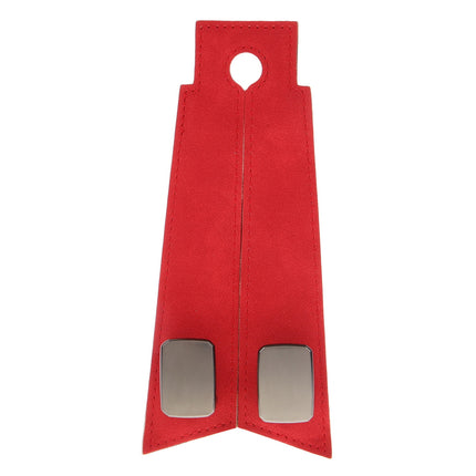 SWETRACE 1Set Red Pu Iron Car Seat Hook for Vehicle Interior Accessories with Luxury Fashionable Design 11.8x3x0.9in