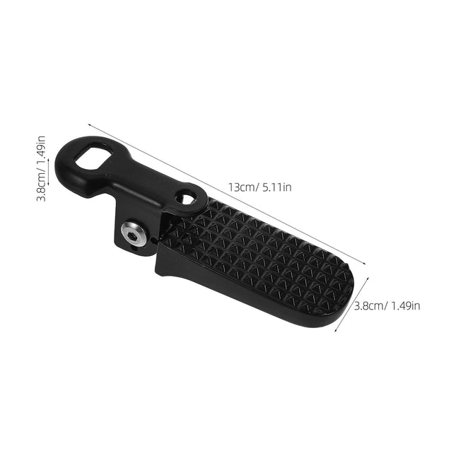 SWETRACE 1 Pair Metal Peg Pedal Non Slip Foldable Aluminium Iron For Cyclists Outdoor Riding – product detail