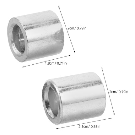 SWETRACE 2Pcs Metal ATV Wheel Hub Accessories for Mini Bike and Skateboard