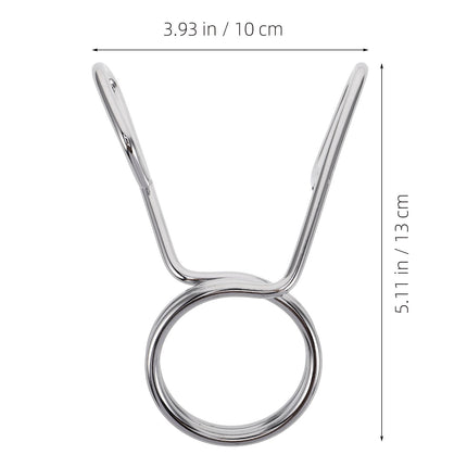 SWETRACE 1Pcs Silver Barbell Clamps for Gym Accessories and Fitness Equipment in Workout Sessions