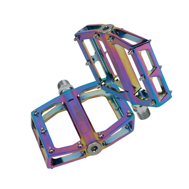 SWETRACE Colorful Aluminum Alloy Foot Pedals for Cyclists 1 Pair 4.5 3.6 0.8in V1189-LWWAL-20260327-03734