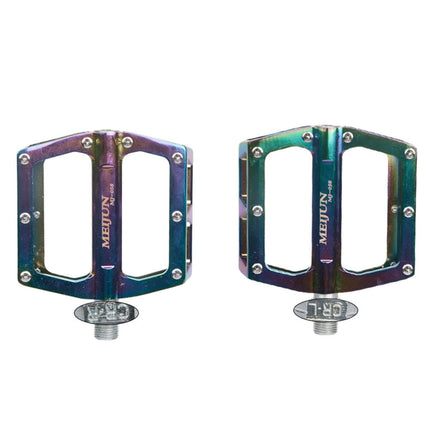 SWETRACE Colorful Aluminum Alloy Foot Pedals for Cyclists 1 Pair 4.5*3.6*0.8in
