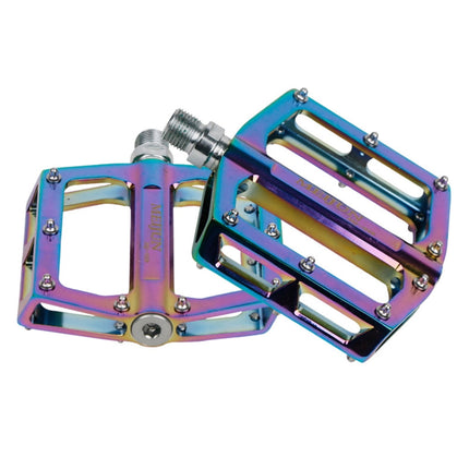 SWETRACE Colorful Aluminum Alloy Foot Pedals for Cyclists 1 Pair 4.5*3.6*0.8in