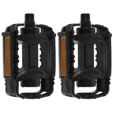 SWETRACE 1 Pair Outdoor Bike Pedals Stable Riding Fine Craft Design Black