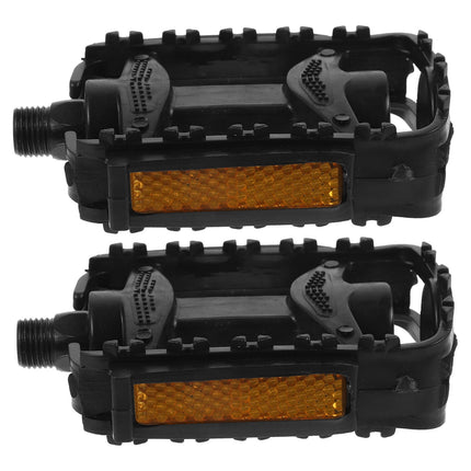 SWETRACE 1 Pair Outdoor Bike Pedals Stable Riding Fine Craft Design Black