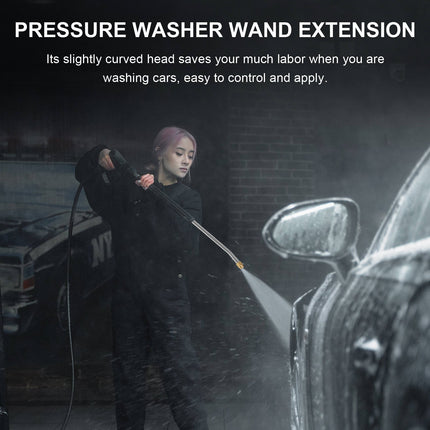 SWETRACE 1Set Pressure Washer Wand Metal Stainless Steel Copper High- Car Washing Vehicle Cleaning