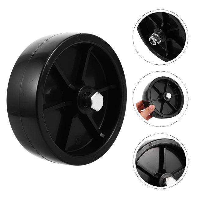 SWETRACE Stable Support Trailer Jack Wheel Replacement Black 1 Set V1189-LWWAL-20260327-03779