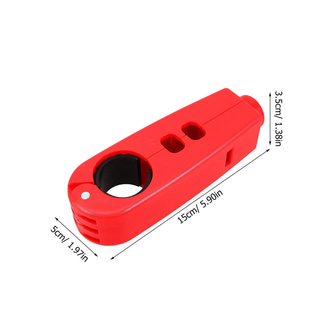 SWETRACE 1Pcs Compact Anti-scratch Surface Handlebar Lock Bicycle Outdoor Use 5.9x1.97x1.38in – product detail