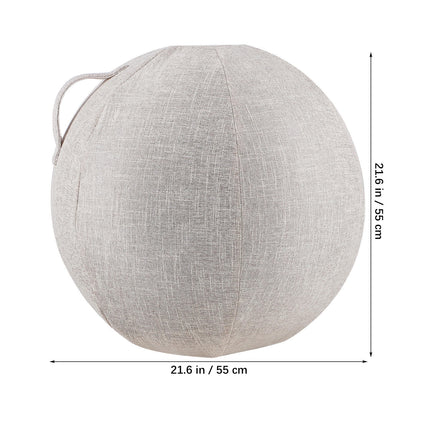 SWETRACE 1Pack Thick Yoga Ball Cover in Cotton for Gym and Yoga Practice Accessories