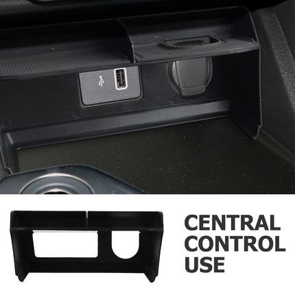 SWETRACE 1Pack Car Center Console Storage Tray Multi-Compartment Design Large Capacity Storage 7.7x3.5x3.1in