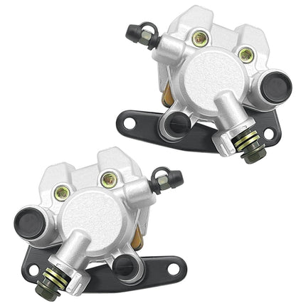 MATI Front Left Right Brake Calipers for Suzuki Eiger 400 500 Ozark 250 Quadsport 250 400 Vinson 500