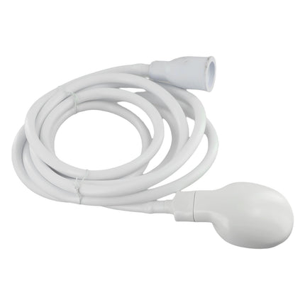 Push On Shower Hose & Head for Single Tap Spray Mixer Tap Bath Tap Kitchen 2M