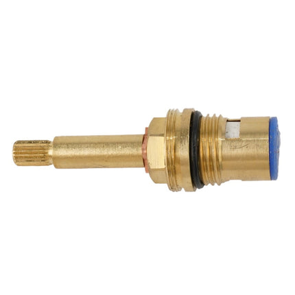 Shower Bath Taps Valve Cartridge Quarter Turn Flow Long Tall Stem Insert 20 1/2" Bathroom Fixture Faucet Replacement Parts Anti-Clockwise Smile Home Clockwise