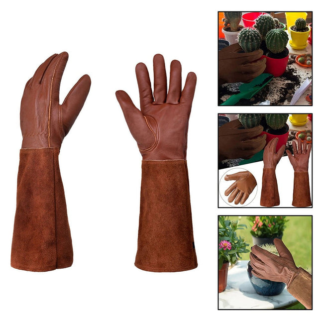 Rose Pruning Thorn-Proof Gardening Gloves with Forearm Protection for Men and Wo X L – product detail