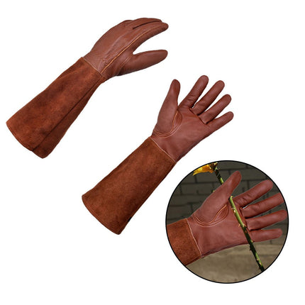 Rose Pruning Thorn-Proof Gardening Gloves with Forearm Protection for Men and Wo X L
