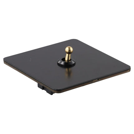 86 Type Stainless Steel Panel Wall Toggle Light Switch Brass Rod 1Way 2Way 2 Gang Smile Home 1 Gang