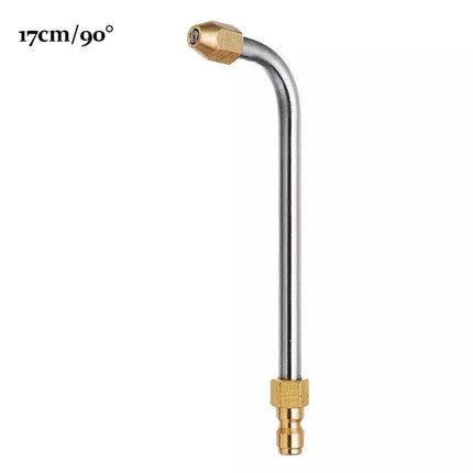 30° /90° /U-Shape Pressure Car Washer Angled Lance Extension Spray Wand Nozzle 17Cm-90 Smile Home 17Cm-90