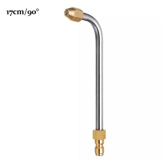 30 Degree/90 Degree/U-Shape Pressure Car Washer Angled Lance Extension Spray Wand Nozzle 17Cm-90 Smile – product detail