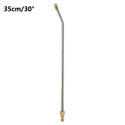 30° /90° /U-Shape Pressure Car Washer Angled Lance Extension Spray Wand Nozzle 17Cm-90 Smile Home 35Cm-30