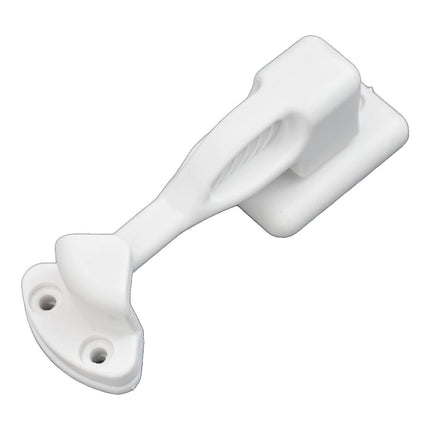 Nylon Rv Cabinet Latch Lock For Camper Trailer Boat Easy Install Secure Door Catch Holder White Black Travel Accessory Construction White