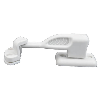 Nylon Rv Cabinet Latch Lock For Camper Trailer Boat Easy Install Secure Door Catch Holder White Black Travel Accessory Construction White