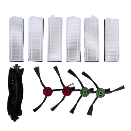 Main Roller Brush For Tikom G8000 Pro/Honiture G20 Vacuum Cleaner Accessories Roller Side Brush Filter Mop Cloths Sweeper Part A
