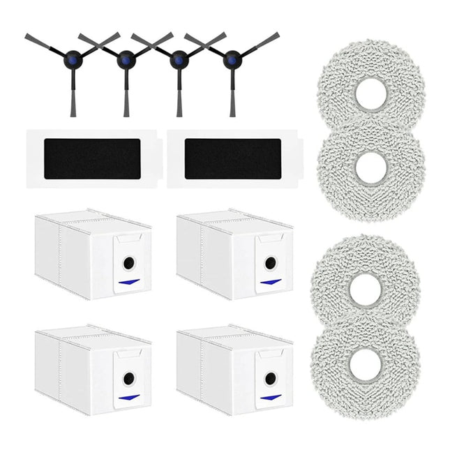 14pcs For Deebot T30 Pro For Omni Vacuum Cleaner Kit Dust Bag Filter V1189-LWWAL-20260327-04718