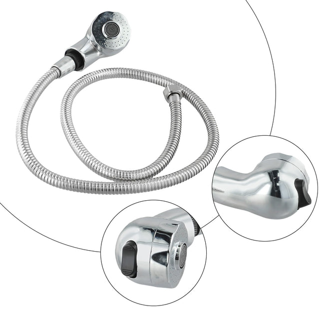 Washbasin Faucet External Hose Sprayer Head Shampoo Bed Pressurized Shower Head Hair Salon Barber Shop – product detail