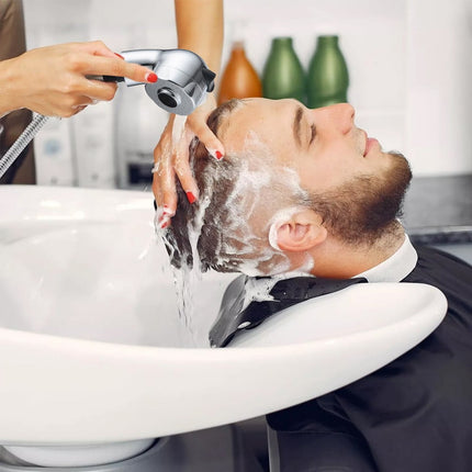 Washbasin Faucet External Hose Sprayer Head Shampoo Bed Pressurized Shower Head Hair Salon Barber Shop Sprayer Bath Accessories As Shown