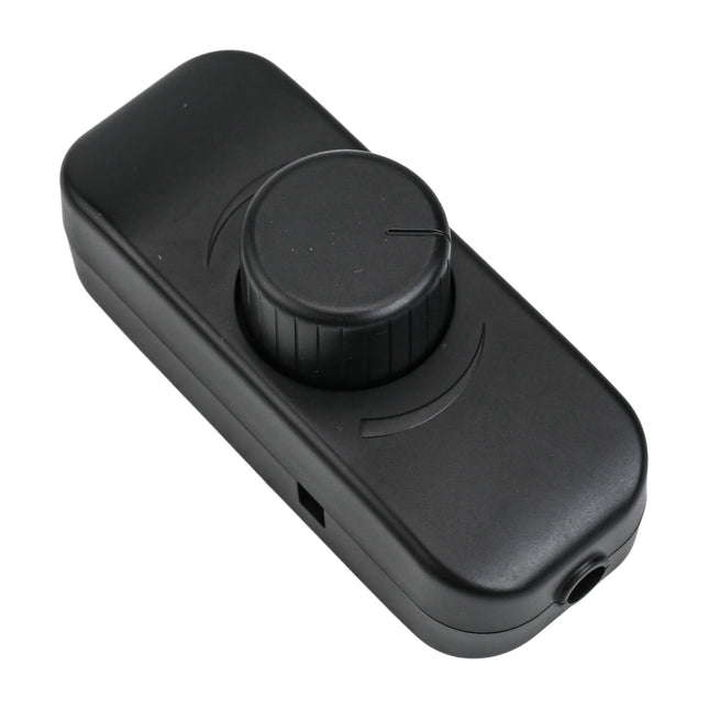 Inline Dimmer Switch For 12V 24V Led Lights Frequency Adjustable Push On/Off Rotary Control For Smooth