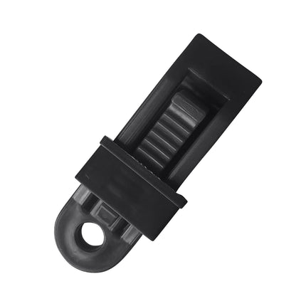 Tarp Clips, Heavy Duty Lock Grip, Reusable Tarp Clamps for for Secures Outdoor Camping, Awnings, Car Covers, Swimming Pool Covers Black