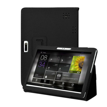 10.1 inch Android Tablet Case,Universal PU Leather Folio Cover Compatible, Fashion Design Travel Portable Protective Folio PU Leather Stand Shell Case with Magnetic Closure #01