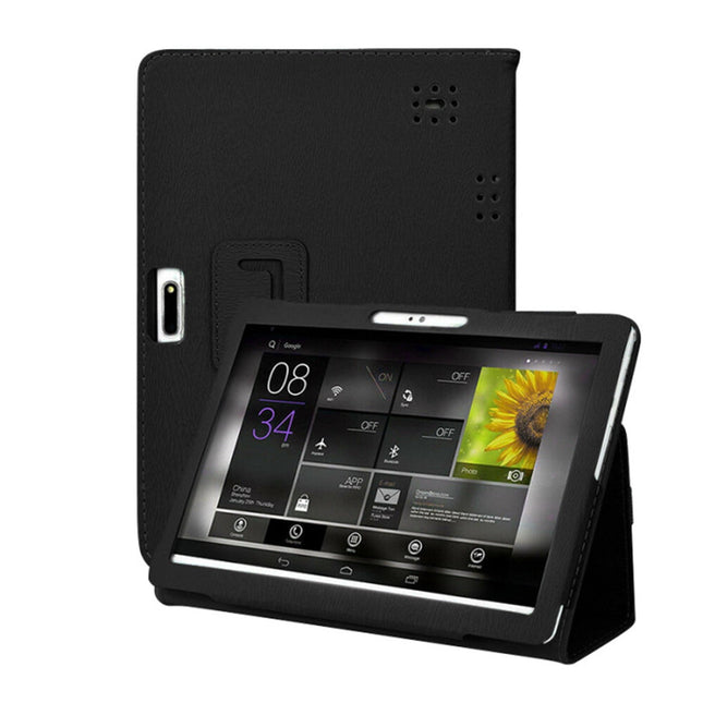 10.1 inch Android Tablet Case Universal PU Leather Folio Cover Compatible Fashion Design Travel