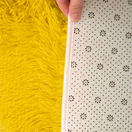Ultra Soft Bathroom Rug Set 3 Piece-Includes Water Absorbent Non-Slip Bath Rug Contour Mat Toilet Lid Cover,New Vuyungers Microfiber Bath Rugs for Tub Shower Bathroom Floor,Machine Washable Yellow