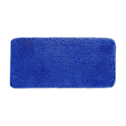 Washable Runner Rug for Bedroom Living Room Rug - 40 x 15.7 Inch Bath Mats Red Soft Fluffy Hallway Runner Rug, Non-Slip Indoor Carpet for Kitchen Laundary Room Decor Entryway Bathroom Blue