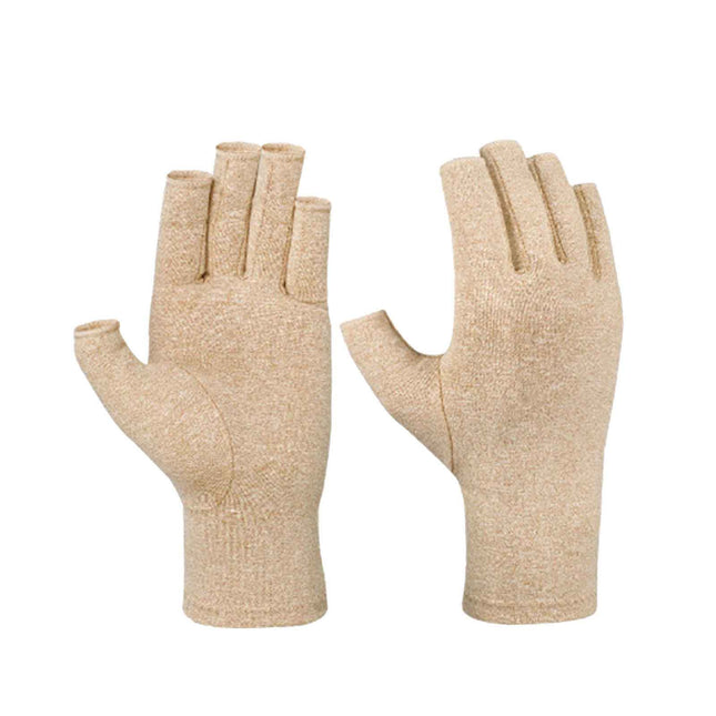 Pressure Gloves Half Finger Cycling Joint Care Sports Gloves Antiskid Fitness Gloves for Men and – product detail